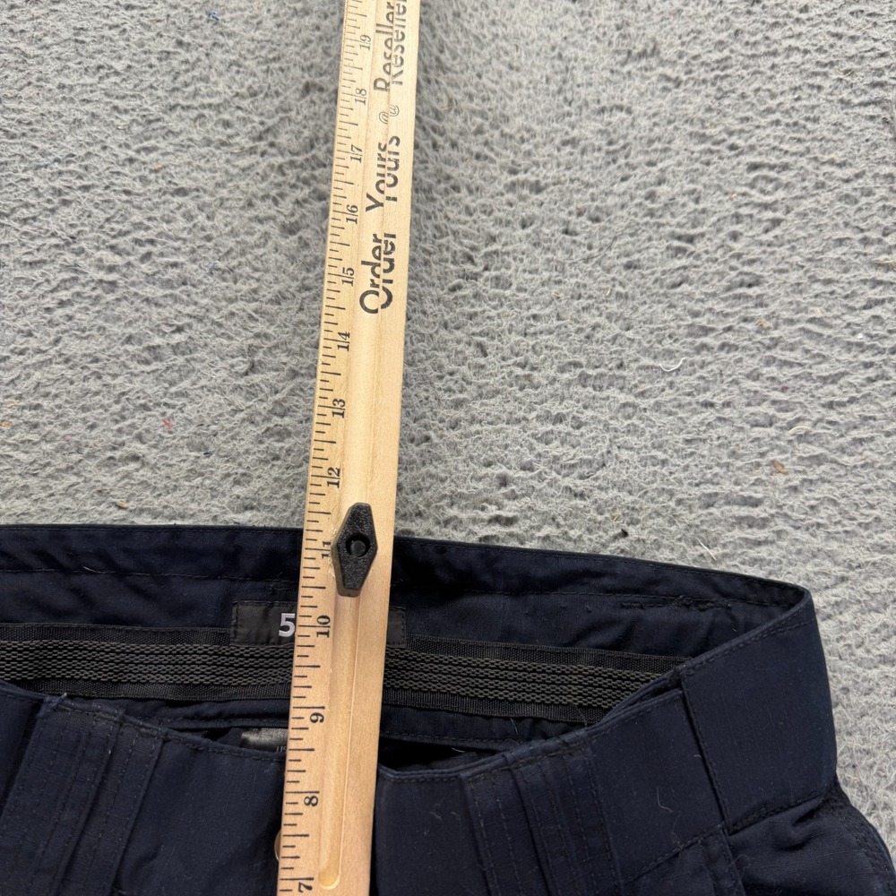 5.11 Tactical Pant Women's 6 Blue Ripstop Cargo Straight Leg Workwear Utility - Picture 4 of 10